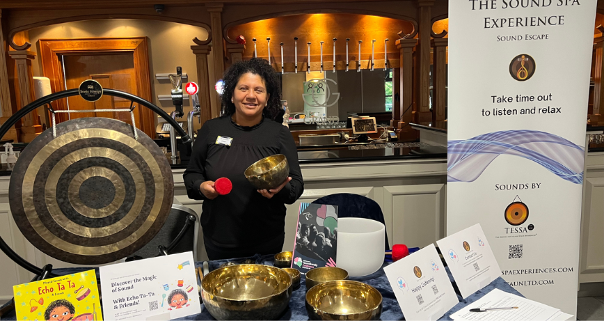 Tessa Ann of The Sound Healing Spa, Comber